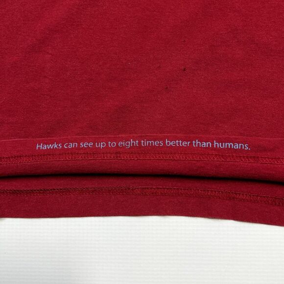 Johnny Cupcakes Size Medium T-Shirt Red, Hawk, Bird, Baseball, Graphic Tee Logo - Picture 9 of 12